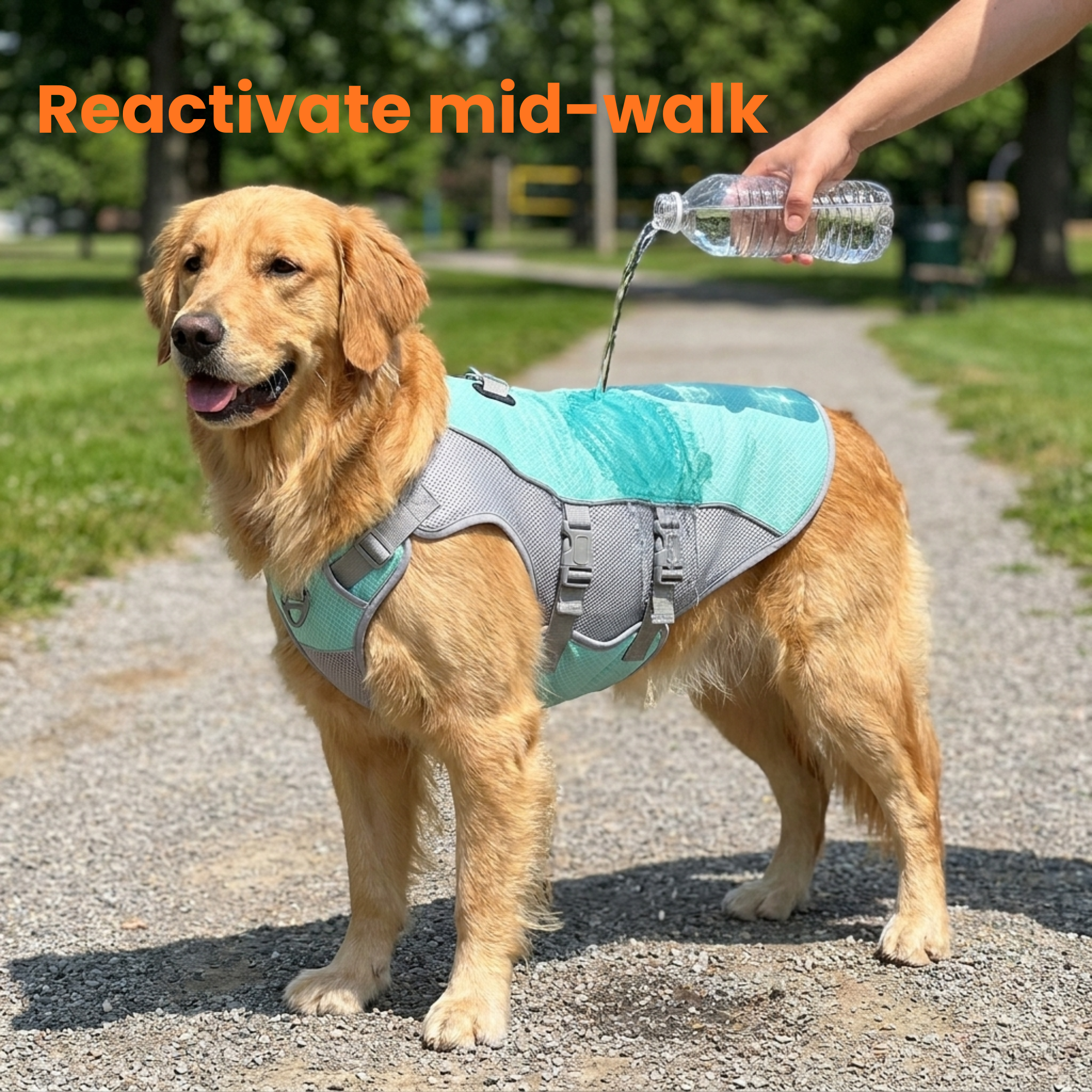 PantLess™ Cooling Vest — The Vest That Gives Your Dog What Evolution Didn't