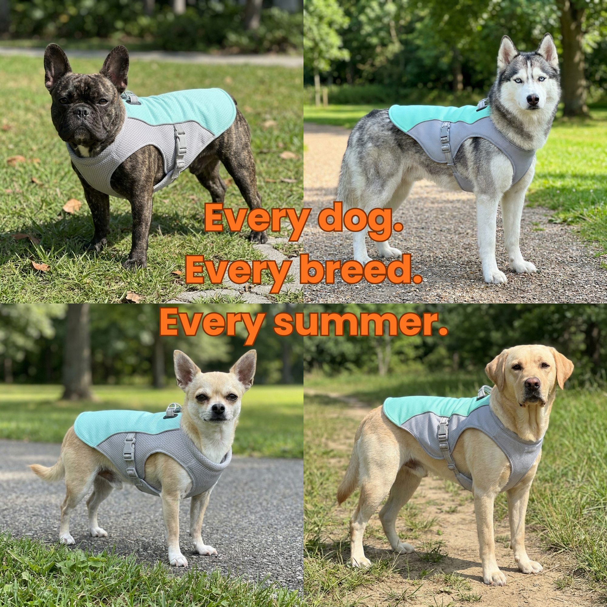 PantLess™ Cooling Vest — The Vest That Gives Your Dog What Evolution Didn't